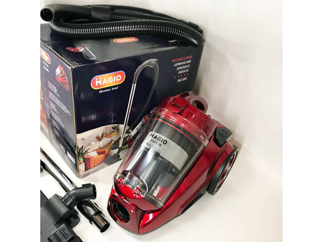 Пилосос Magio MG-895, Пилосос колбовий без мішка, Хороший пилосос для дому, Пилосос для дому потужний - Фото 7