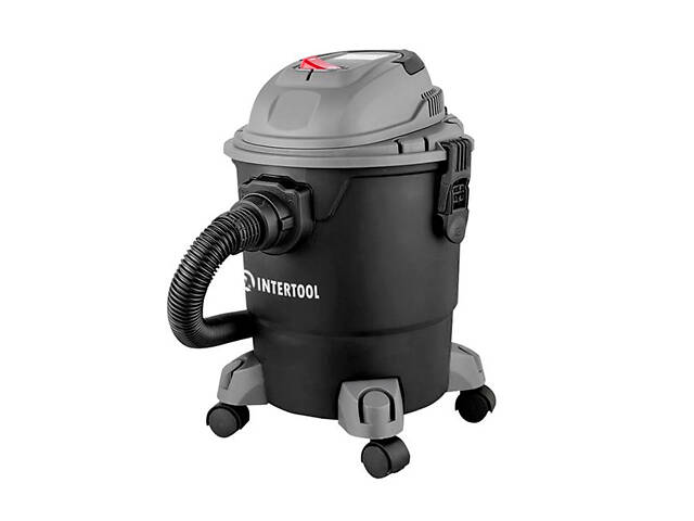 Пылесос промышленный Intertool 1400 Вт x 20 л (DT-1020) - Фото 1