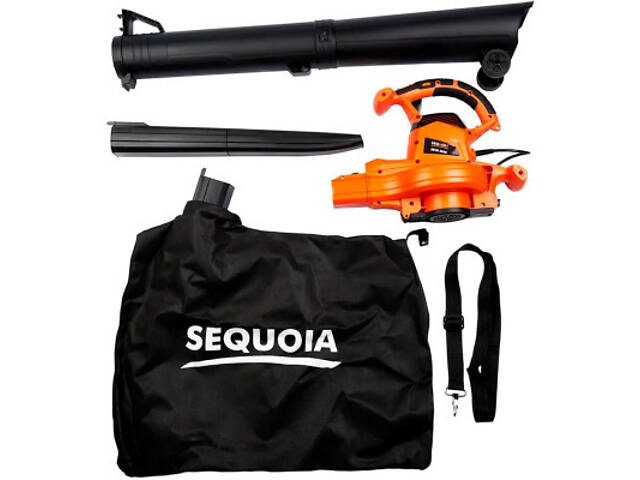 Садовий пилосос SEQUOIA 3.0 кВт, швидкість повітря 360 км/год, травозбірник 40 л (SEVB3036) - Фото 10