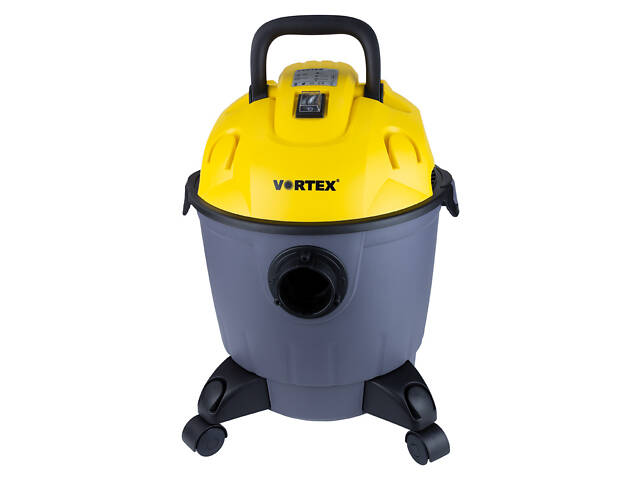 Будівельний пилосос 1200Вт 1.5м3/хв 15.5КПа пластиковий бак 18л VORTEX (5346233) - Фото 3