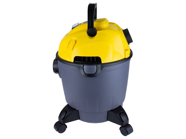 Будівельний пилосос 1200Вт 1.5м3/хв 15.5КПа пластиковий бак 18л VORTEX (5346233) - Фото 6