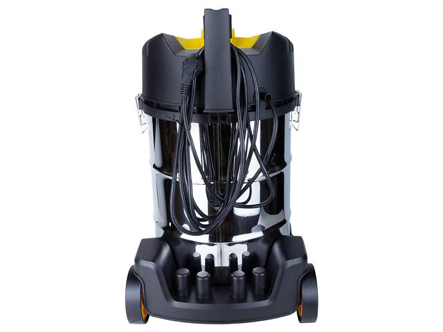 Будівельний пилосос 1400Вт 3.2м3/хв 22КПа нержавіючий бак 30л VORTEX (5346483) - Фото 4