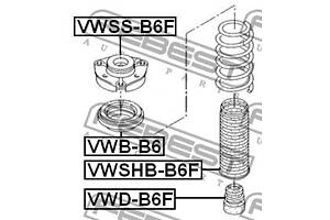 Пыльник амортизатора AUDI A2 (8Z0) / AUDI TT (8J9) / VW GOLF (1K1) 1993-2022 г.