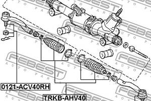 Пыльник рулевой рейки DAEWOO GENTRA / LEXUS LS (_F4_) 1999-2014 г.