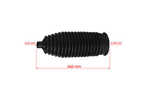 Пильовик рульової рейки KI101 DUSTER HYUNDAI i30 FD 07-12, Elantra XD 00-06, i-30 GD 12-17; KIA Ceed ED 07-12, Ceed JD 12-