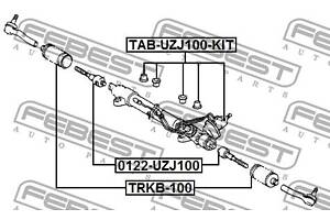 Пыльник рулевой рейки LEXUS LX (UZJ100) 1997-2008 г.