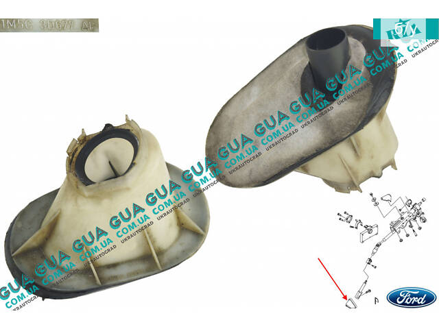 Пыльник защитный рулевого кардана ( вала ) 1M5C3D677AB Ford / ФОРД FOCUS I 1998-2004 / ФОКУС 1 98-04