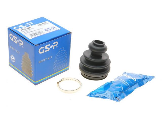 Пильовик, набір GSP 760020 Volkswagen Golf, Bora, Phaeton; Seat Leon, Toledo; Audi A3, TT; Skoda Octavia 1J0498201E, 3D0 - Фото 1