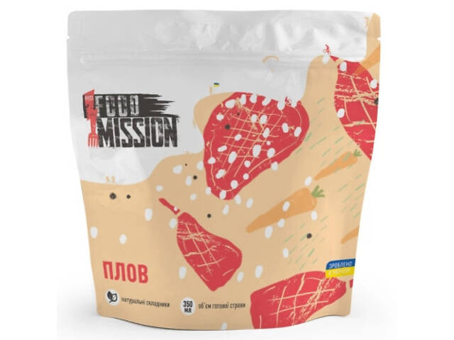 Швидкоприготована їжа Food Mission Плов 100 г (fm.30399) - Фото 1