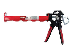 Пістолет для герметика каркасний Haisser Heavy duty 31120 90792 310 мл червоний