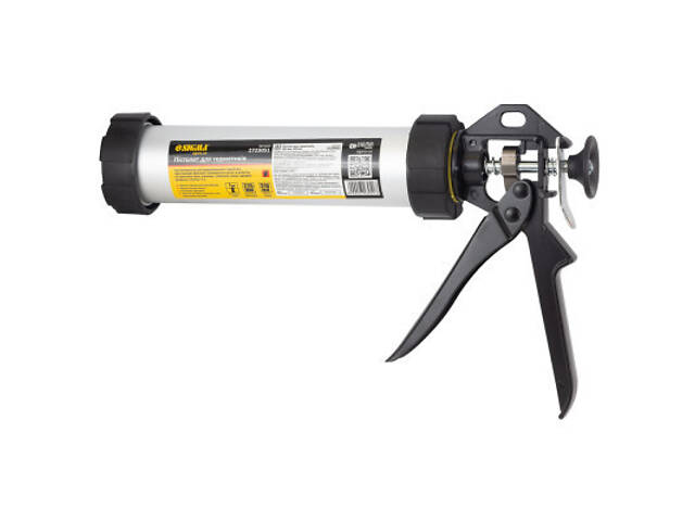 Пістолет для герметика Sigma 225мм 310мл алюмінієва туба (2723051) - Фото 2