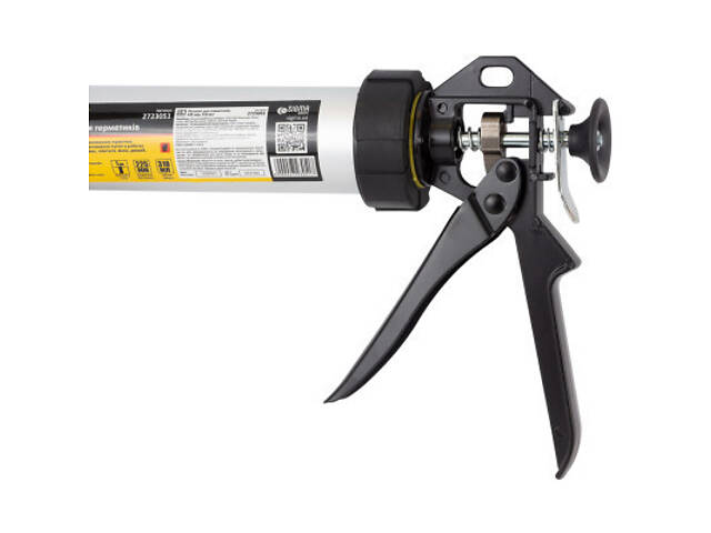 Пістолет для герметика Sigma 225мм 310мл алюмінієва туба (2723051) - Фото 5