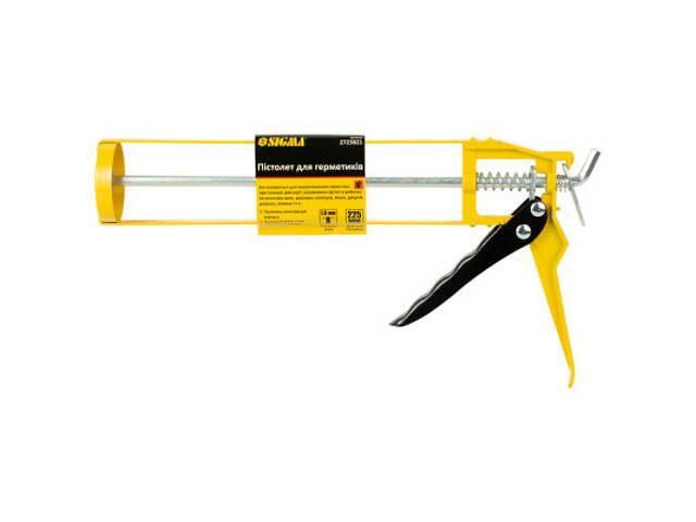 Пістолет для герметика Sigma 225мм скелет (2723021) - Фото 4