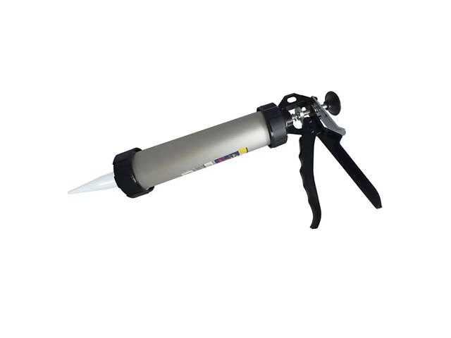 Пістолет для герметика Сталь 31105 62995 420 мл чорний - Фото 1