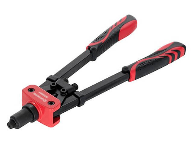 Пістолет для заклепок Intertool-Storm 360 x ø2.4 x 3.2 x 4 x 4.8 x 6.4 мм дворучний (RT-0018) - Фото 2