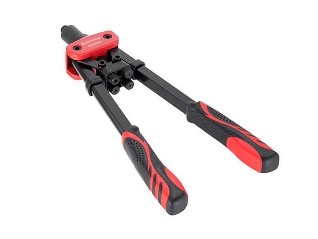 Пістолет для заклепок Intertool-Storm 360 x ø2.4 x 3.2 x 4 x 4.8 x 6.4 мм дворучний (RT-0018) - Фото 3