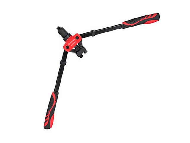 Пістолет для заклепок Intertool-Storm 360 x ø2.4 x 3.2 x 4 x 4.8 x 6.4 мм дворучний (RT-0018) - Фото 6