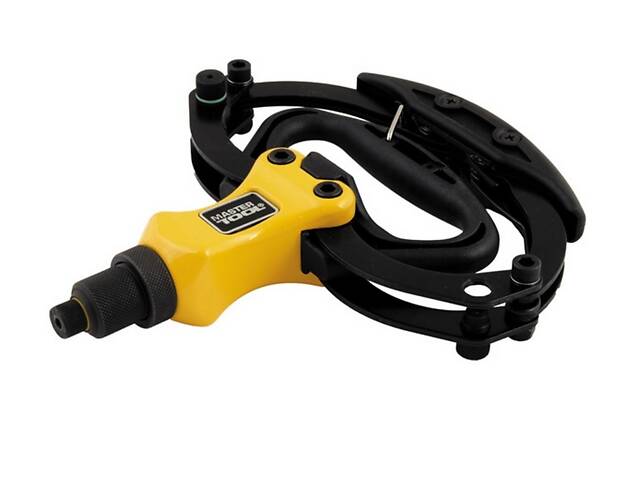 Пистолет для заклепок рычажный одноручный Т-образный MASTERTOOL ПРОФИ CrMo 200 мм Black (21-0720) - Фото 1