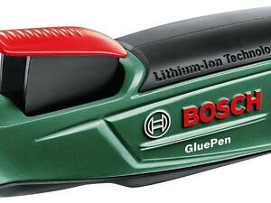 Клейовий пістолет Bosch GluePen акумуляторний, 3.6 В*1.5 Ач, O стержня 7 мм, 0.14 кг (0.603.2A2.020)