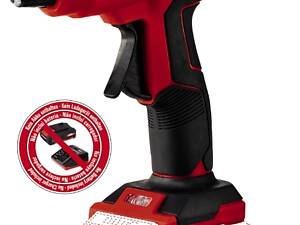 Клейовий пістолет Einhell TE-CG 18 Li-Solo, PXC, акум., 0.31кг, (без АКБ і ЗУ) (4522200)