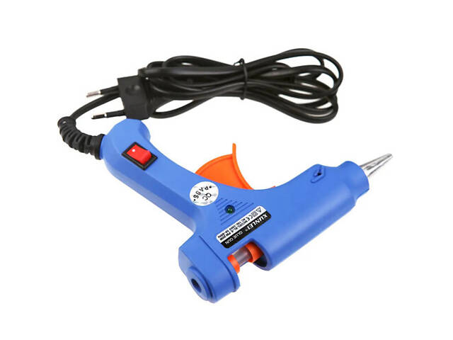 Клейовий пістолет термопістолет 7мм 20Вт 220В Xunlei XL-E20W - Фото 3