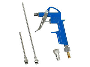 Продувний пістолет з комплектом насадок 15, 95, 190 мм AIRKRAFT DG-20