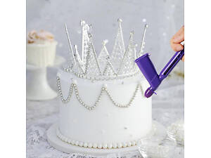 Пістолет шприц кондитерський для декорування тортів та капкейків цукровими намистинами та перлинами