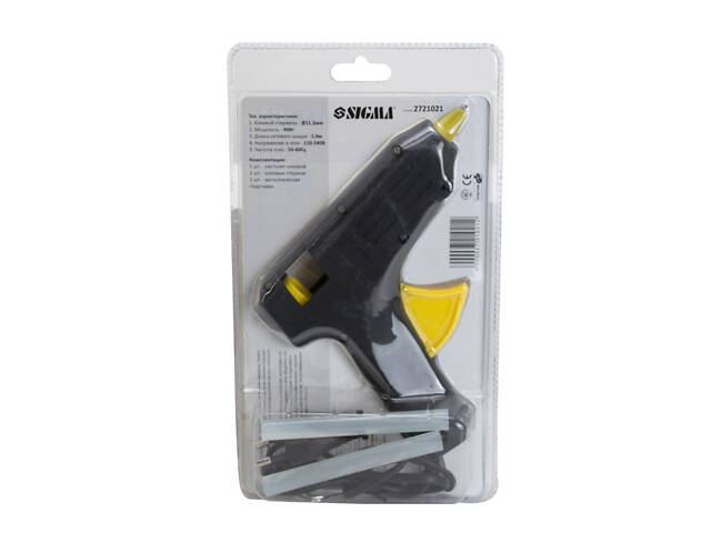 Пистолет термоклеевой Ø11.2мм 40(150)Вт SIGMA (2721021) - Фото 8