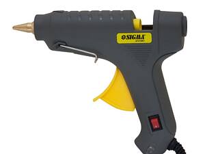 Пистолет термоклеевой с выключателем Ø11.2мм 60(100)Вт SIGMA (2721081)