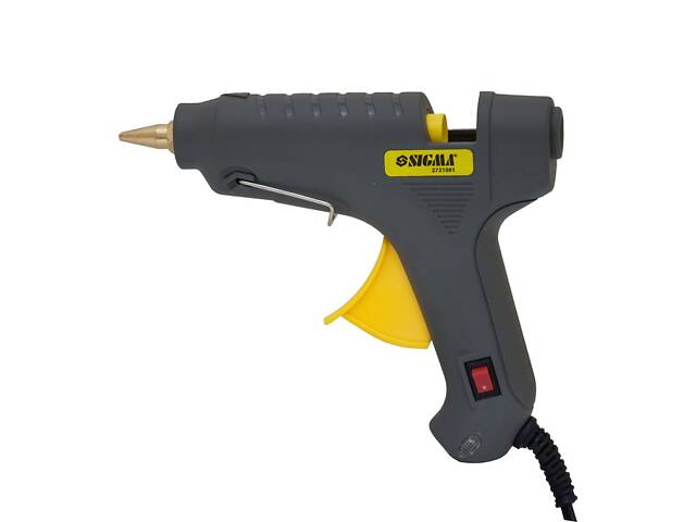 Пистолет термоклеевой с выключателем Ø11.2мм 60(100)Вт SIGMA (2721081) - Фото 1