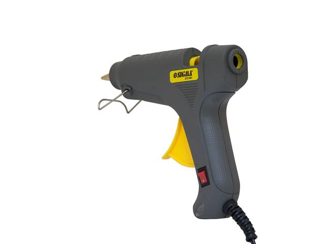 Пистолет термоклеевой с выключателем Ø11.2мм 60(100)Вт SIGMA (2721081) - Фото 3