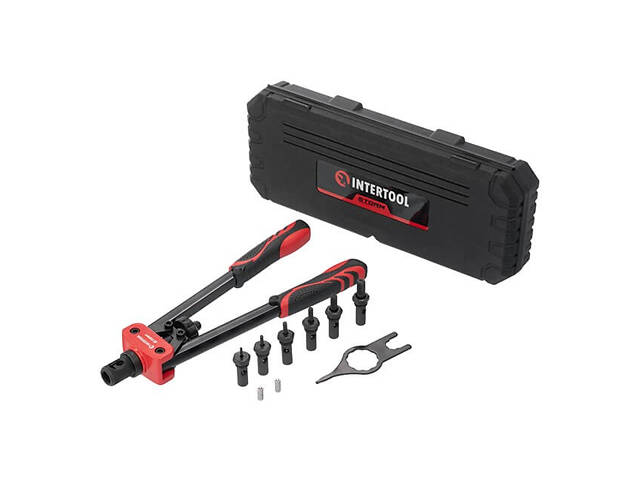 Пістолет заклепувальний для різьбових заклепок 360 мм, застосовувана заклепка M3; M4; M5; M6; M8; M10, Storm INTERTOOL RT-0020 - Фото 1