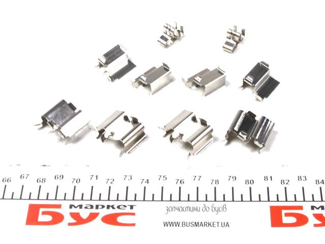 QUICK BRAKE 109-1240 Планка суппорта (переднего) прижимная (комплект) Mazda 323/Toyota RAV 4 1.4-2.0 98-05 (Sumitomo) - Фото 2