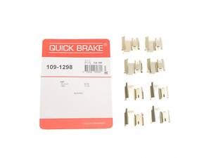 QUICK BRAKE 109-1298 Планка суппорта (переднего/заднего) прижимная (комплект) VW Crafter/Fiat Doblo/Ford Transit