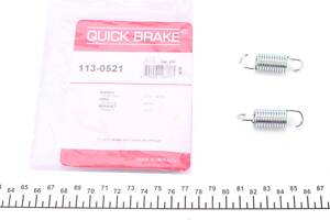 QUICK BRAKE 113-0521 Пружины суппорта (заднего) Renault Master 2.3dCi 10- (К-кт L+R)