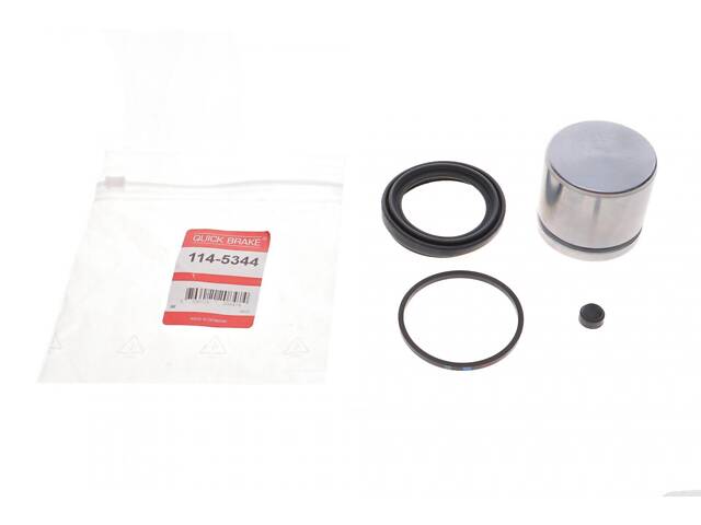 QUICK BRAKE 114-5344 Ремкомплект супорта (переднього) Opel Insignia 08- (d=60mm) (+поршень) (Mando) - Фото 3