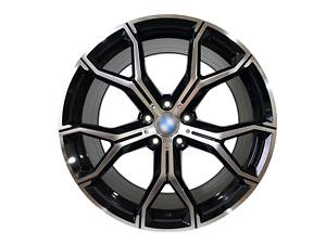 R22 Chrome Black (разноширокие) Диски на BMW X5 F15 2013-2018 года