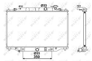 Radiator, engine cooling