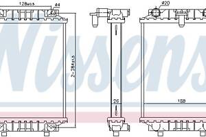 Radiator, engine cooling