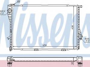 Радиатор, охлаждения дивгателя NISSENS 60648A на BMW 5 седан (E39)