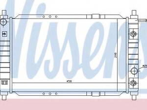 Радиатор, охлаждения дивгателя NISSENS 61663 на DAEWOO MATIZ (KLYA)