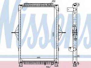 Радиатор, охлаждения дивгателя NISSENS 63778A на RENAULT TRUCKS Magnum