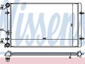 Радиатор, охлаждения дивгателя NISSENS 652011 на AUDI A3 (8L1)