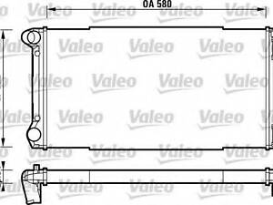 Радиатор, охлаждения дивгателя VALEO 732913 на FIAT PUNTO (188)