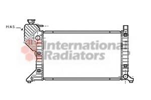 Радiатор (пр-во Van Wezel)