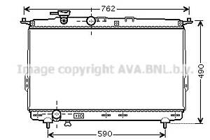 Радіатор (вир-во AVA)