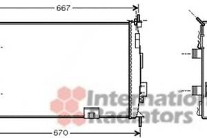 Радиатор (выр-во Van Wezel)