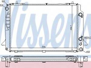 Радіатор AI 8090(91-)2.6 i(+)[OE 8A0.121.251 B] NISSENS 60467A на AUDI COUPE (89, 8B)