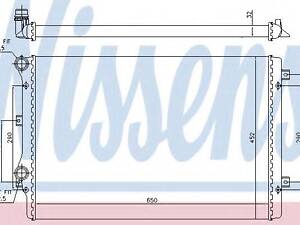 Радиатор AI A 3S 3(03-)1.8 TFSI(+)[OE 1K0.121.251 L] NISSENS 65279A на VW PASSAT (362)