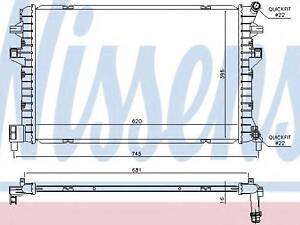 Радіатор AI A 3S 3(12-)1.2 TFSI(+)[OE 5Q0121251EJ] NISSENS 65306 на SEAT LEON ST (5F8)